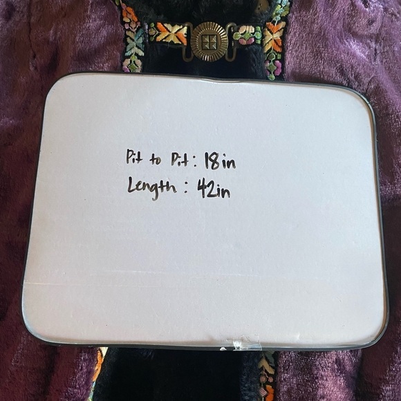 Vintage 1960’s Niccolini Medium Purple Black Faux Fur Penny Lane Coat Re… - Picture 13 of 15